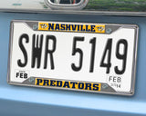 Nashville Predators License Plate Frame 6.25"x12.25" 