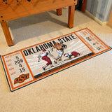 Oklahoma State Cowboys Ticket Runner 30"x72" 