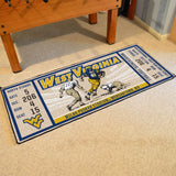 West Virginia Mountaineers Ticket Runner 30"x72" 