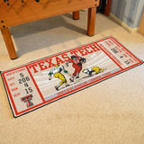 Texas Tech Red Raiders Ticket Runner 30"x72" 