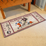 Florida State Seminoles Ticket Runner 30"x72" 