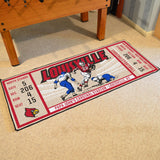 Louisville Cardinals Ticket Runner 30"x72" 