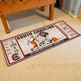 South Carolina Gamecocks Ticket Runner 30"x72" 