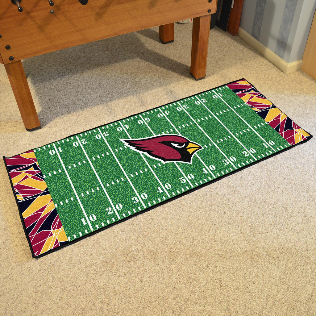 Arizona Cardinals XFIT Football Field Runner 30"x72" 