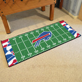 Buffalo Bills XFIT Football Field Runner 30"x72" 