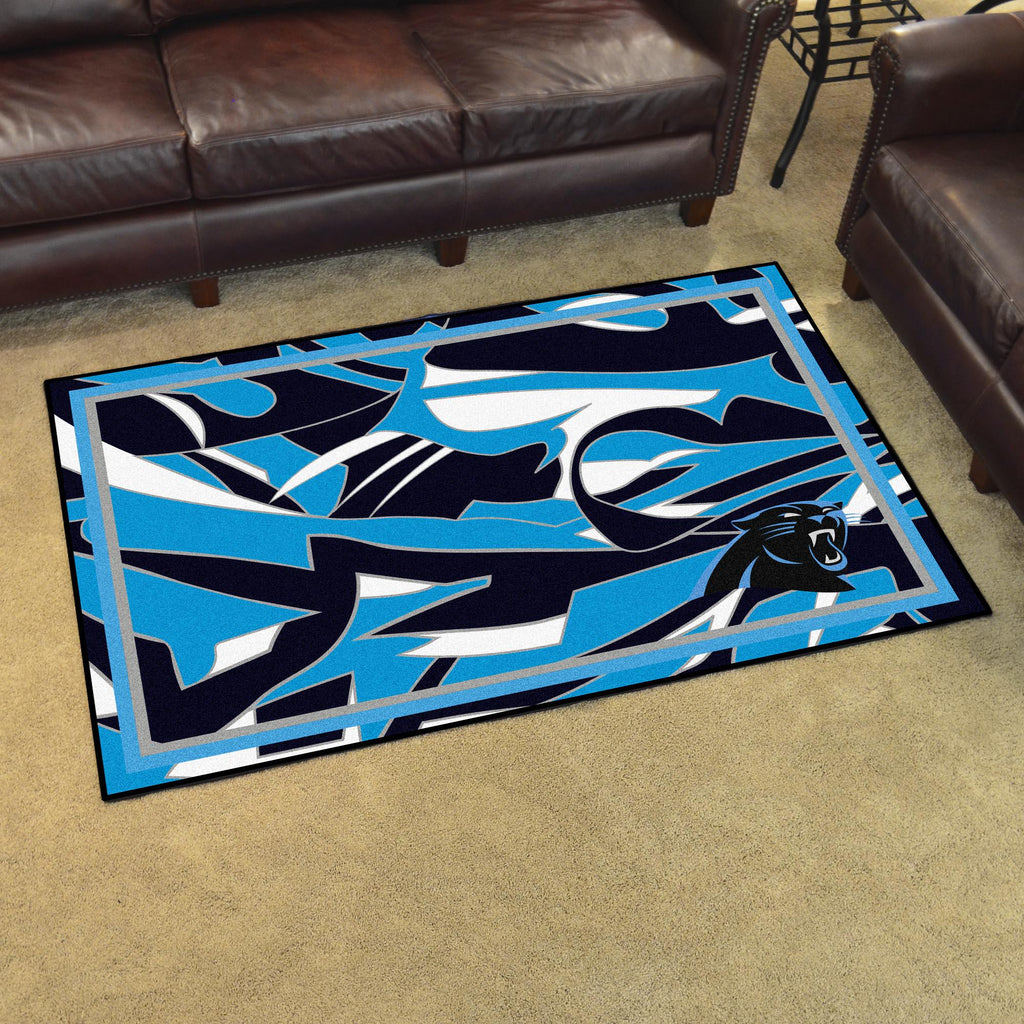 Carolina Panthers XFIT 4x6 Rug 44"x71" 