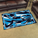 Carolina Panthers XFIT 4x6 Rug 44"x71" 