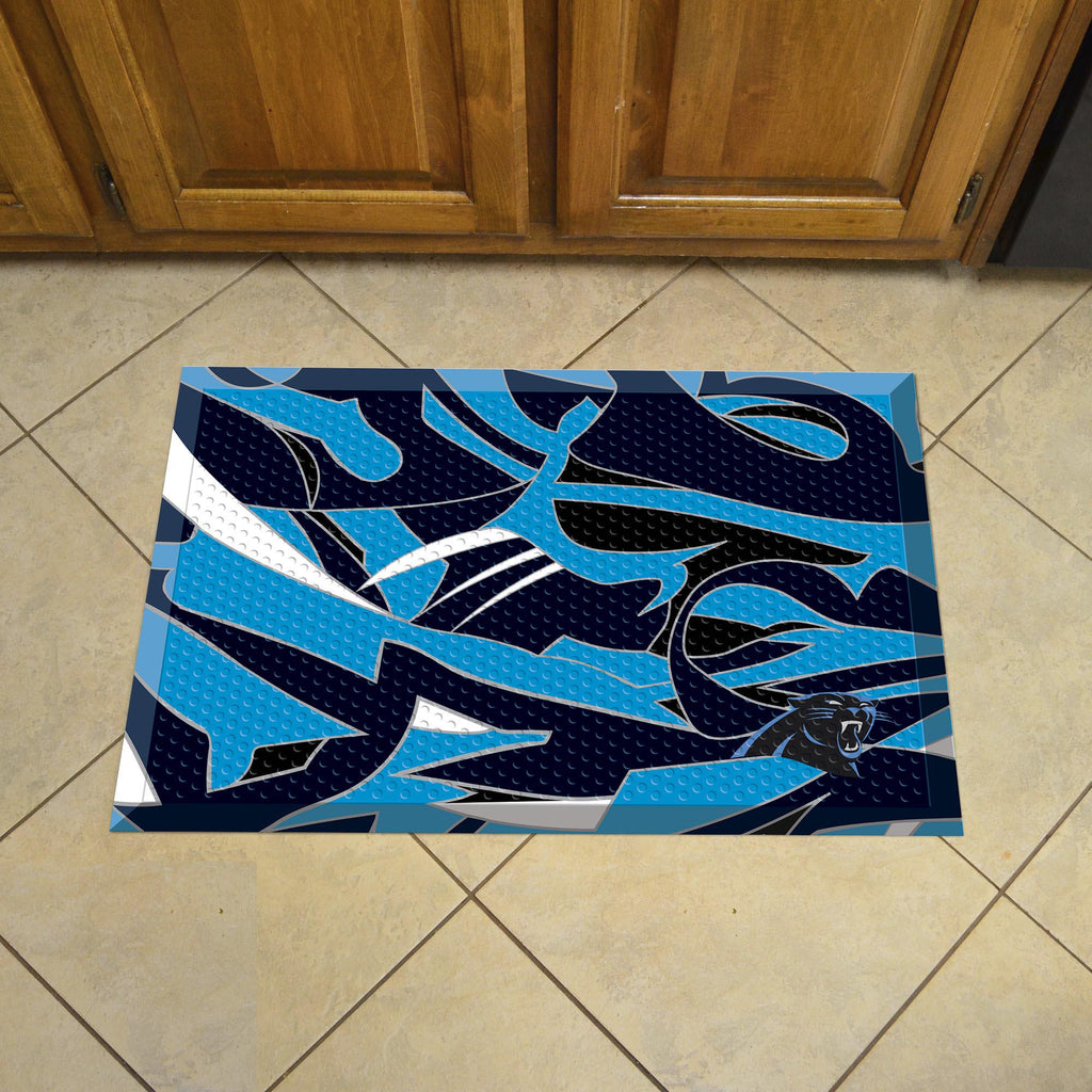 Carolina Panthers XFIT Scraper Mat 19"x30" 