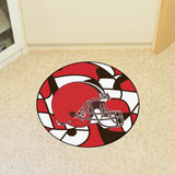 Cleveland Browns XFIT Roundel Mat 27" diameter 
