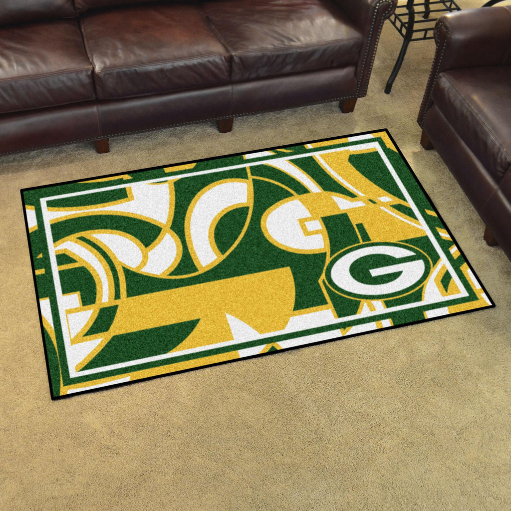 Green Bay Packers XFIT 4x6 Rug 44"x71" 