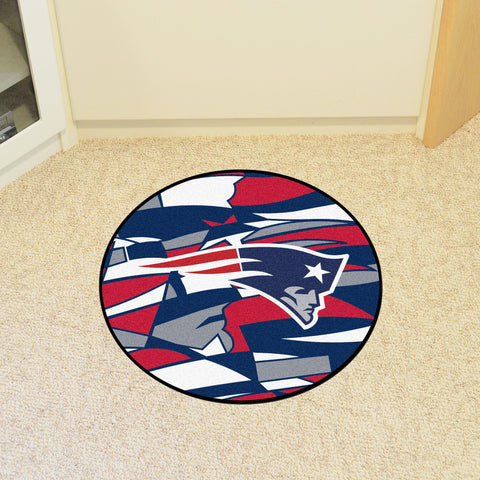 New England Patriots XFIT Roundel Mat 27" diameter 