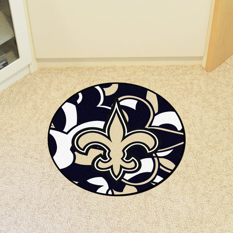 New Orleans Saints XFIT Roundel Mat 27" diameter 