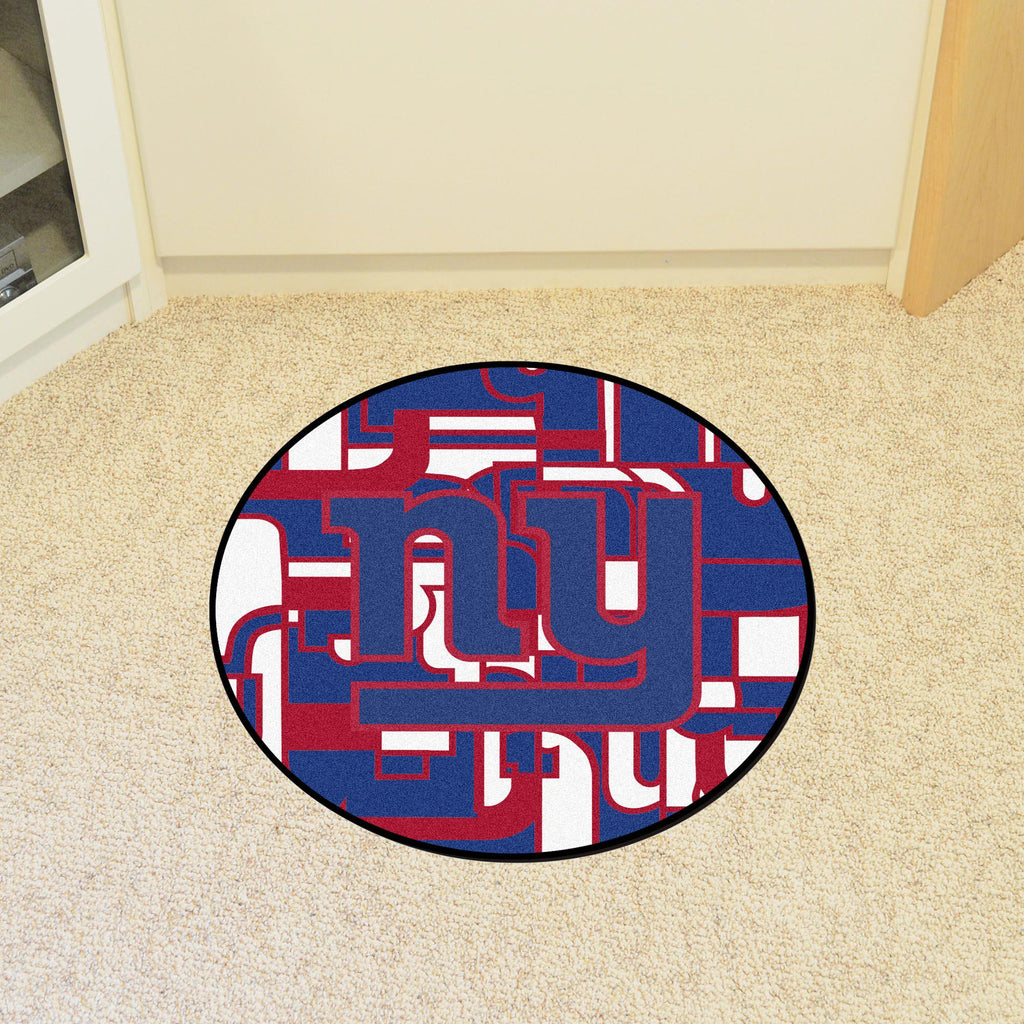 New York Giants XFIT Roundel Mat 27" diameter 