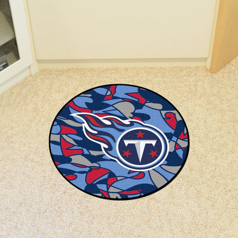 Tennessee Titans XFIT Roundel Mat 27" diameter 
