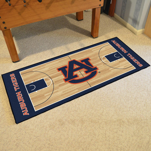 Auburn Tigers NCAA Basketball Runner 30"x72" 