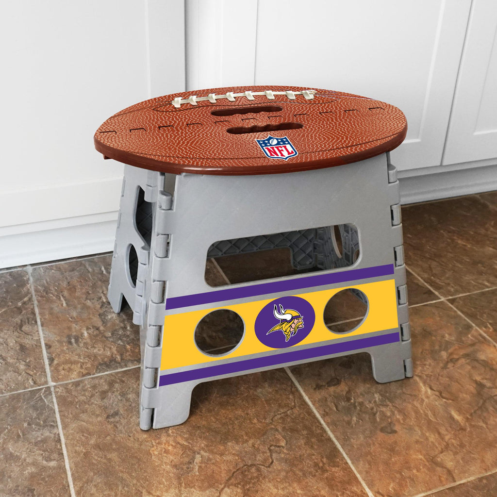 Minnesota Vikings Folding Step Stool 14"x13" 