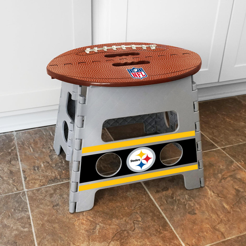 Pittsburgh Steelers Folding Step Stool 14"x13" 