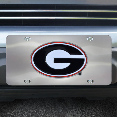 Georgia Bulldogs Diecast License Plate 12"x6" 