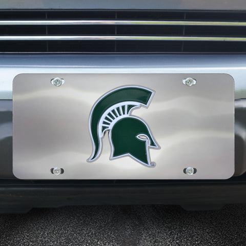 Michigan State Spartans Diecast License Plate 12"x6" 