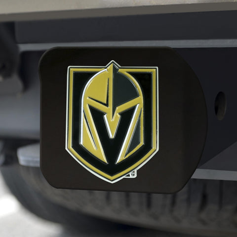 Las Vegas Golden Knights Hitch Cover Color on Black 3.4"x4" 