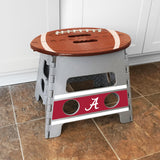 Alabama Crimson Tide Folding Step Stool 14"x13" 