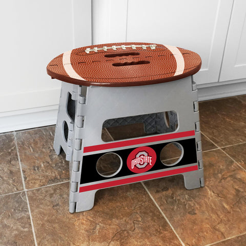 Ohio State Buckeyes Folding Step Stool 14"x13" 