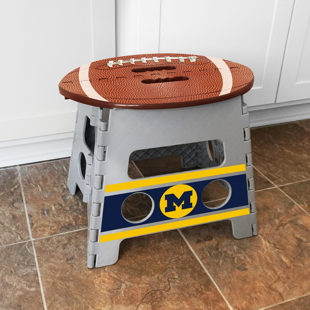 Michigan Wolverines Folding Step Stool 14"x13" 