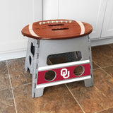 Oklahoma Sooners Folding Step Stool 14"x13" 