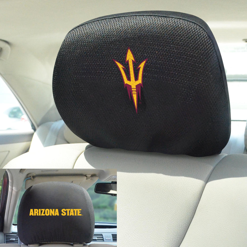 Arizona State Sun Devils Head Rest Cover 10"x13" 