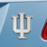 Indiana Hoosiers Chrome Emblem 3"x3.2" 