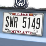 Iowa State Cyclones License Plate Frame 6.25"x12.25" 