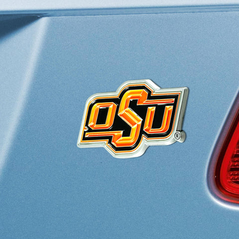 Oklahoma State Cowboys Color Emblem 3"x3.2" 