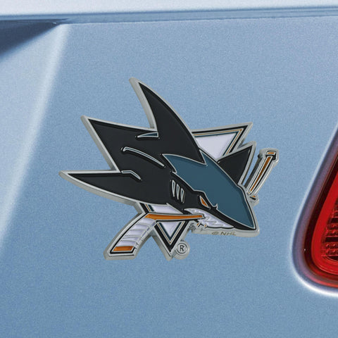 San Jose Sharks Color Emblem 3"x3.2" 