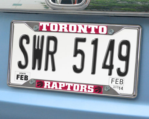 Toronto Raptors License Plate Frame 6.25"x12.25" 