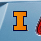Illinois Fighting Illini Color Emblem 3"x3.2" 