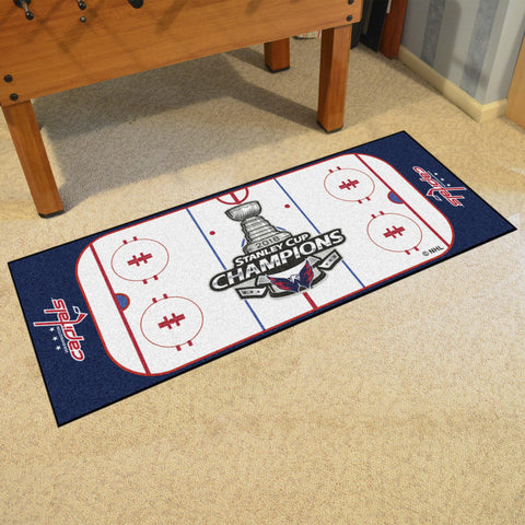 Washington Capitals 2018 Stanley Cup Champions Rink Runner 30"x72" 