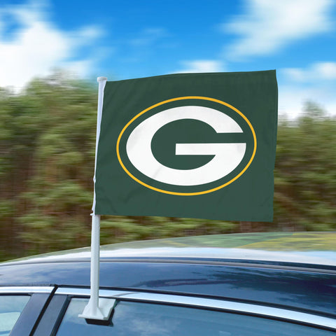 Green Bay Packers Car Flag 11" x 14" 