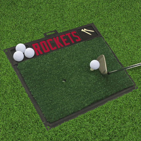 Houston Rockets Golf Hitting Mat 20" x 17" 