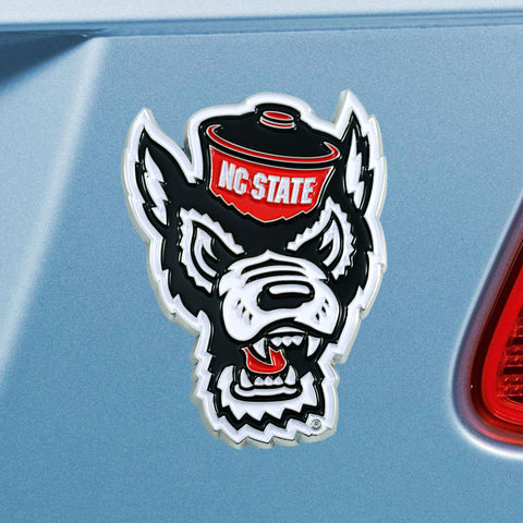 North Carolina State Wolfpack Color Emblem 3"x3.2" 