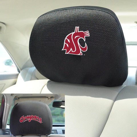 Washington State Cougars Head Rest Cover 10"x13" 