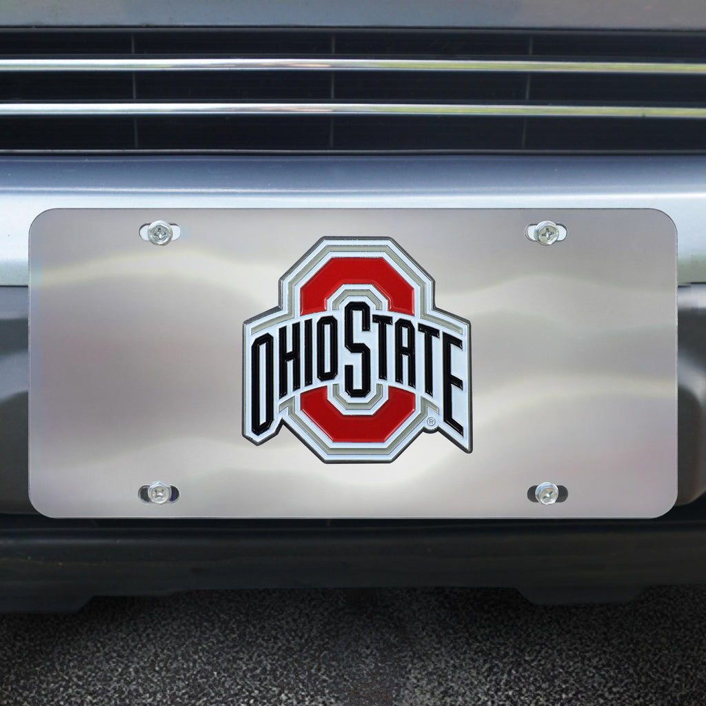 Ohio State Buckeyes Diecast License Plate 12"x6" 