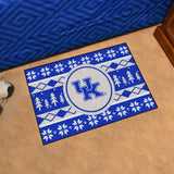 Kentucky Wildcats Holiday Sweater Starter Mat 19"x30" 