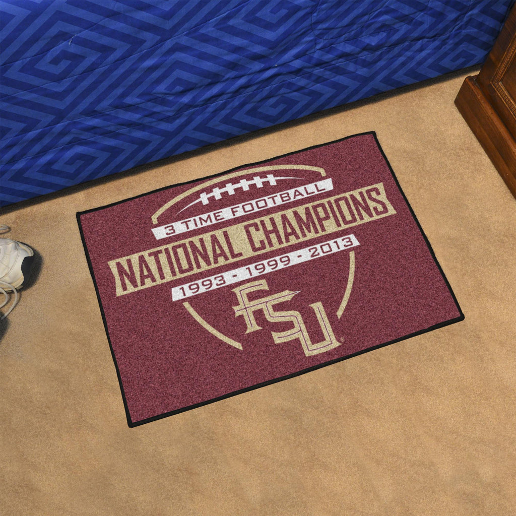 Florida State Seminoles Dynasty Starter Mat 19"x30" 