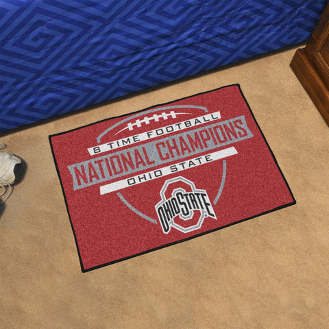 Ohio State Buckeyes Dynasty Starter Mat 19"x30" 