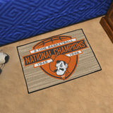 Oklahoma State Cowboys Dynasty Starter Mat 19"x30" 