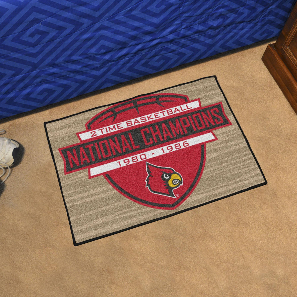 Louisville Cardinals Dynasty Starter Mat 19"x30" 