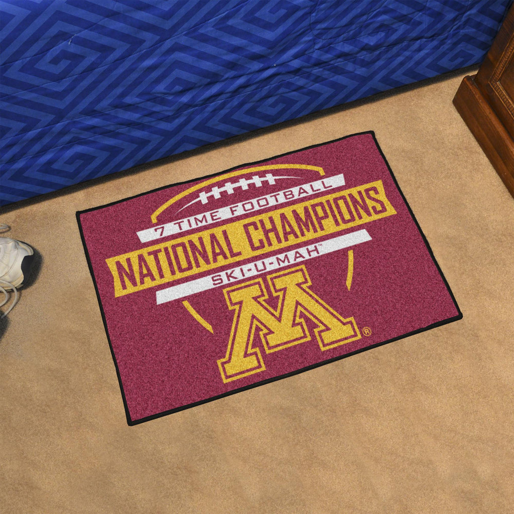 Minnesota Golden Gophers Dynasty Starter Mat 19"x30" 