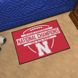 Nebraska Cornhuskers Dynasty Starter Mat 19"x30" 