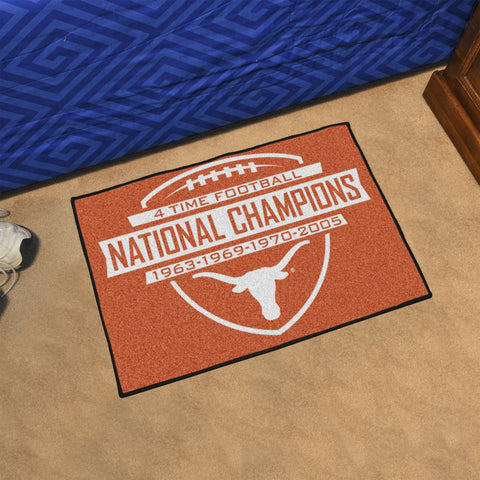 Texas Longhorns Dynasty Starter Mat 19"x30" 