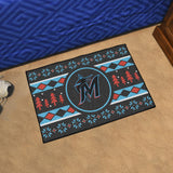 Miami Marlins Holiday Sweater Starter Mat 19"x30" 